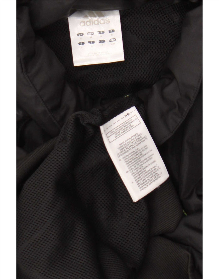 Ανδρική αθλητική φόρμα γραφικών Adidas Top Jacket μεσαίο μαύρο πολυεστέρα