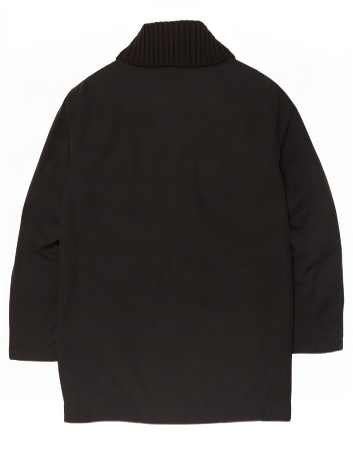 Ανδρικό πανωφόρι Hugo Boss UK 42 XL Μαύρο Πολυεστέρας