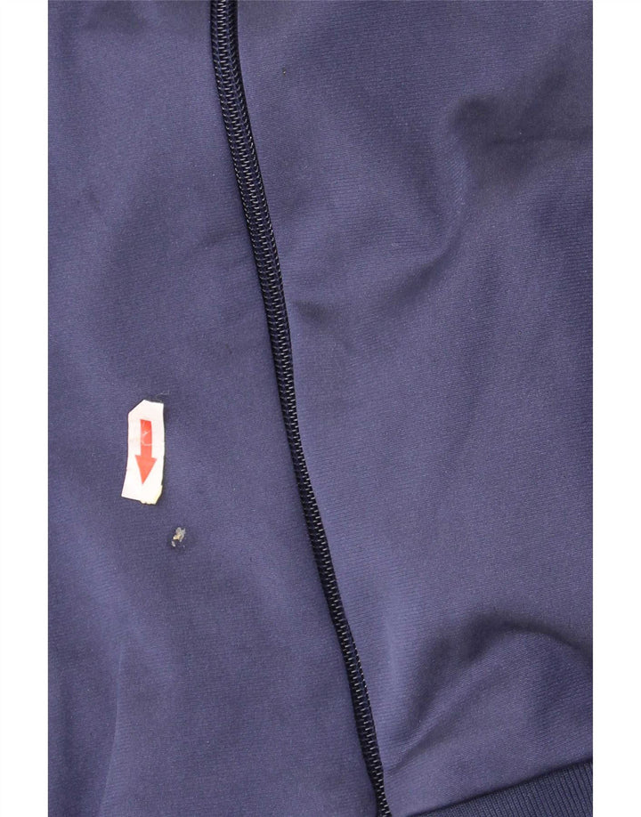 Ανδρική αθλητική φόρμα γραφικών Asics Top μπουφάν μεγάλο μπλε ναυτικό χρώμα