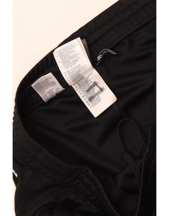 Ανδρική αθλητική φόρμα Adidas Climalite, μεσαίο μαύρο πολυεστέρα