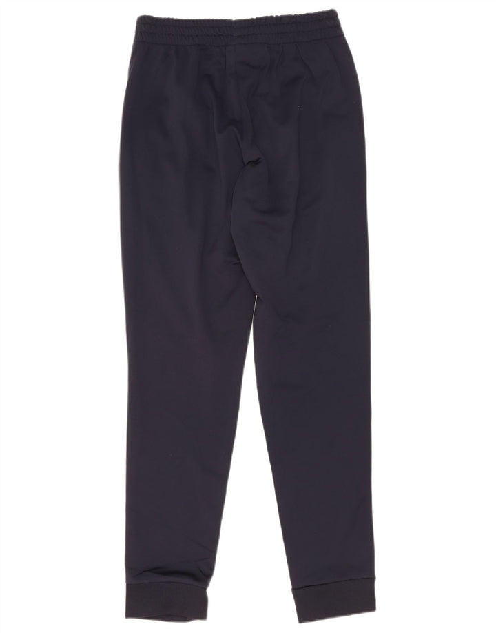 ADIDAS Mens Tracksuit Trousers Joggers Small  Navy Blue Polyester