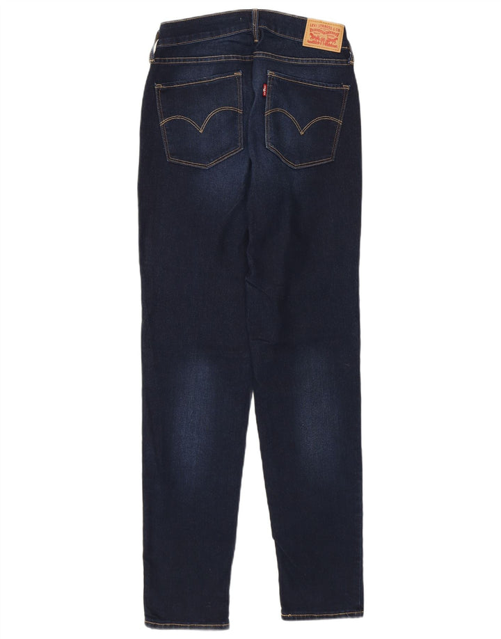 Levi's Womens Curvy Fit Skinny Jeans W29 L29 Blue Cotton Classic