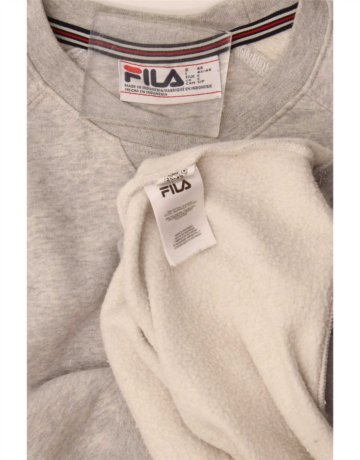Ανδρικό φούτερ Fila Jumper Μικρό Γκρι Βαμβακερό