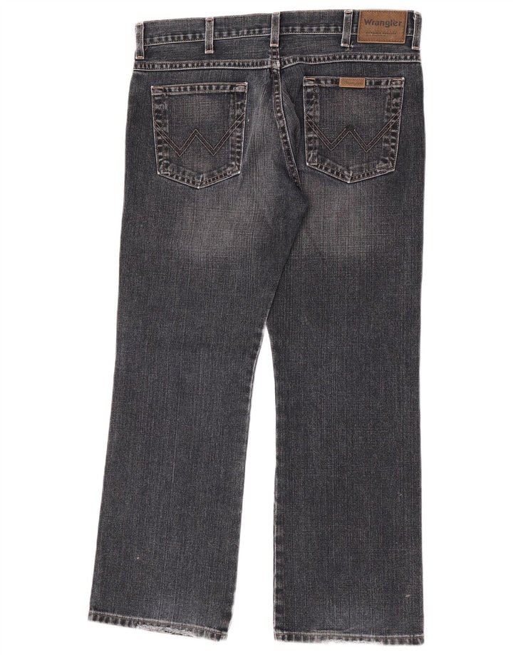 Ανδρικό τζιν Wrangler Bootcut W34 L30 Navy Blue Cotton