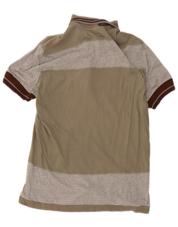 CNC Κοστούμι National ανδρικό μπλουζάκι πόλο EU 36 Small Grey Colourblock