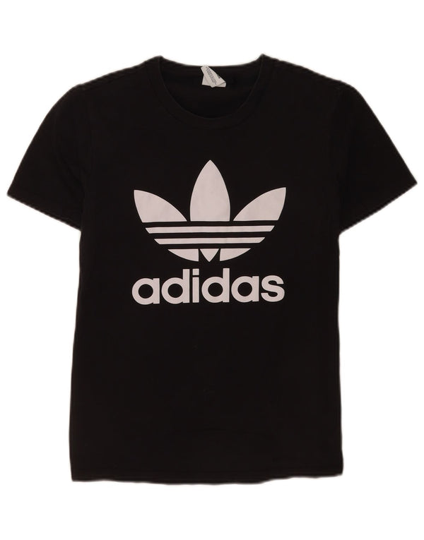Adidas Γυναικείο T-Shirt Top UK 10 Small Black