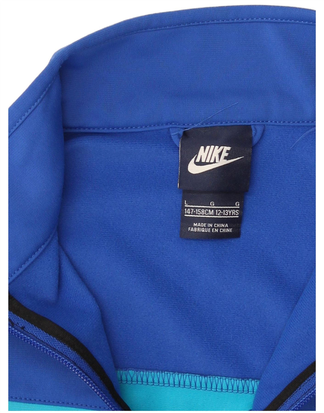 Μπουφάν Nike Boys αθλητική φόρμα 12-13 ετών, μεγάλο μαύρο χρώμα