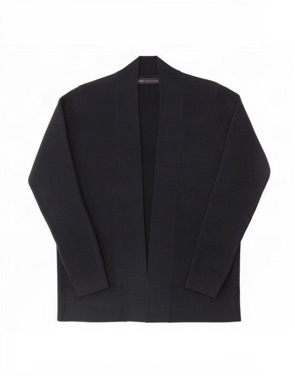 Marks & Spencer Γυναικείο ανοιχτό πουλόβερ ζακέτα UK 14 Medium Navy Blue Ακρυλικό