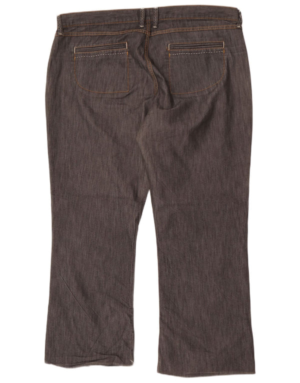 Marks & Spencer Γυναικείο αυτόγραφο Cropped Jeans UK 20 2XL W40 L27 Grey