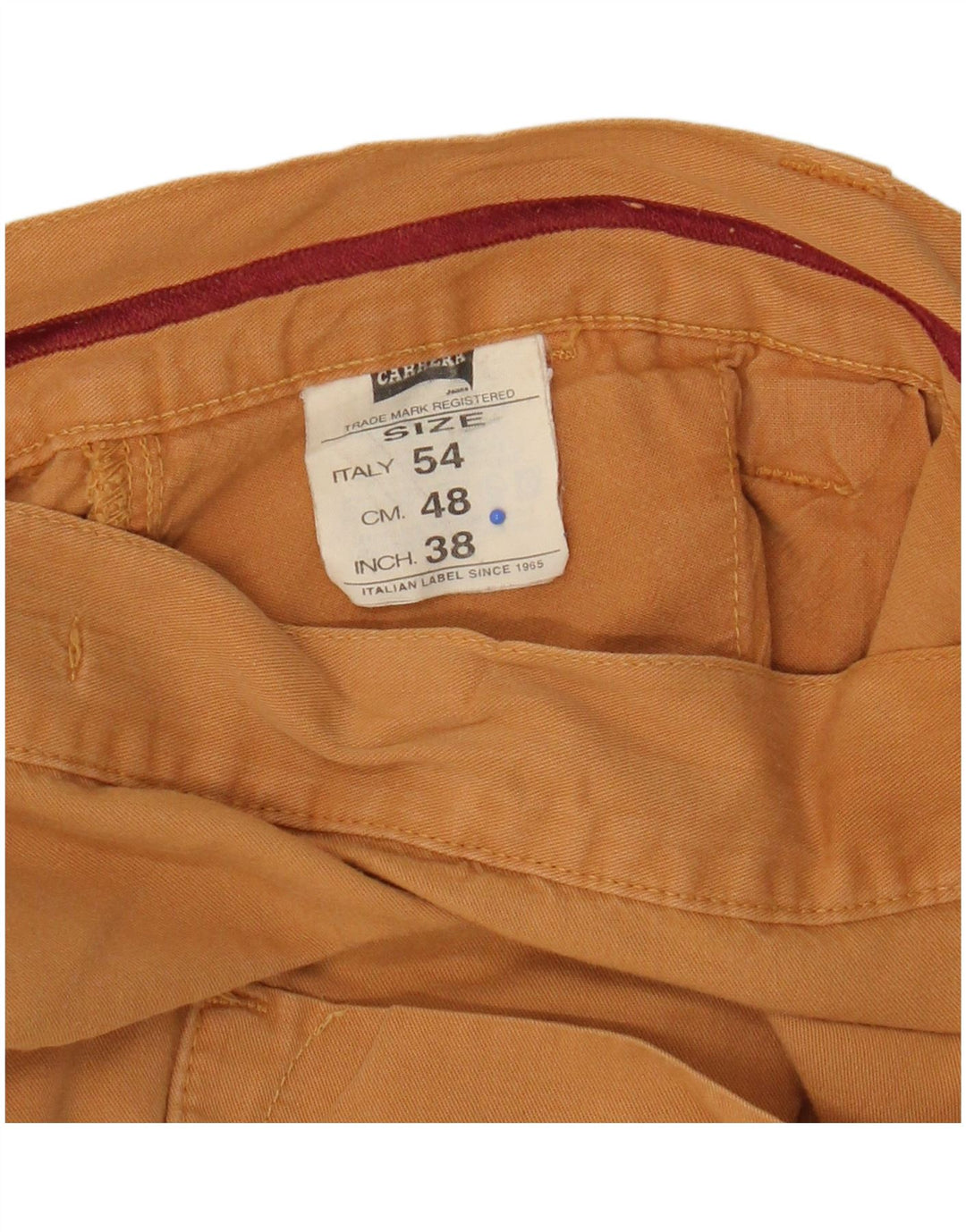 Ανδρικό σορτς βερμούδα Carrera W38 XL κίτρινο βαμβακερό