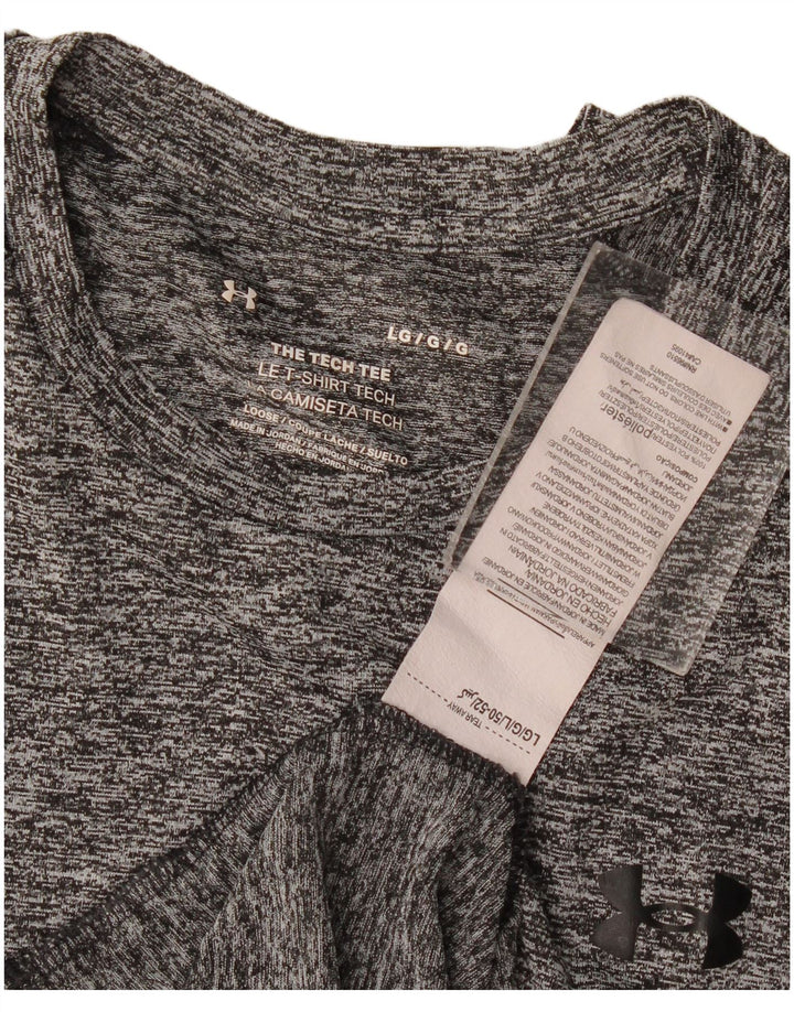 Ανδρικό T-Shirt Under Armour Top Large Grey Flecked Polyester