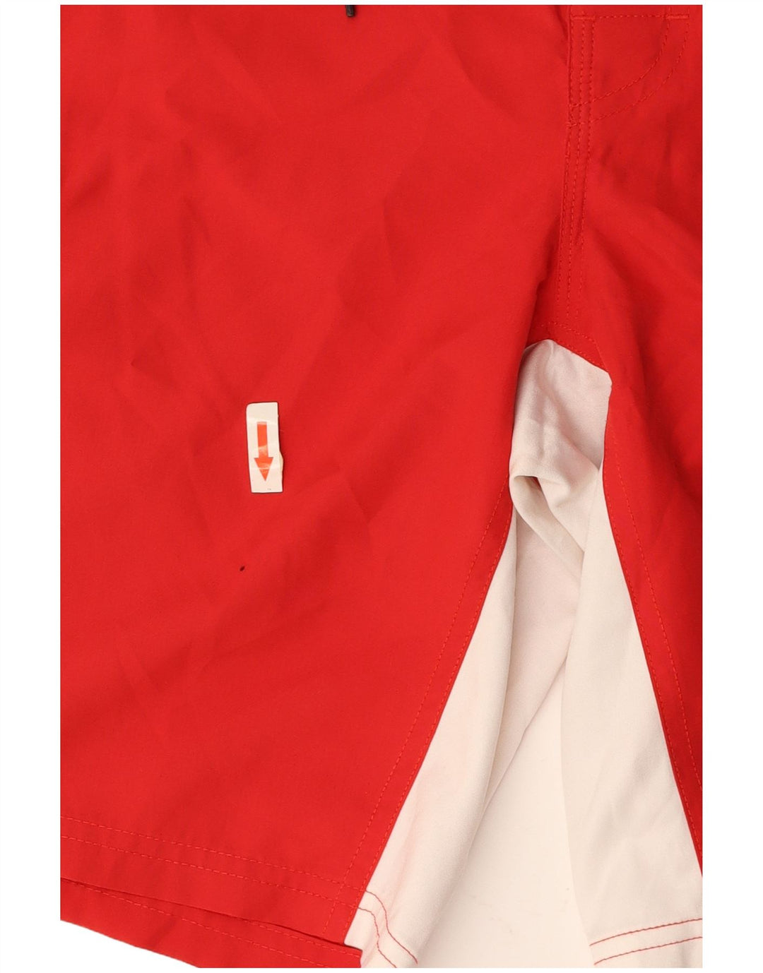 Ανδρικό γραφικό σορτς κολύμβησης SUNDEK με μεγάλο κόκκινο χρώμα πολυεστέρα