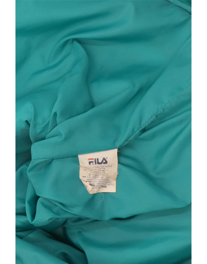 Fila Ανδρικό καπιτονέ μπουφάν IT 50 Large Turquoise Polyester