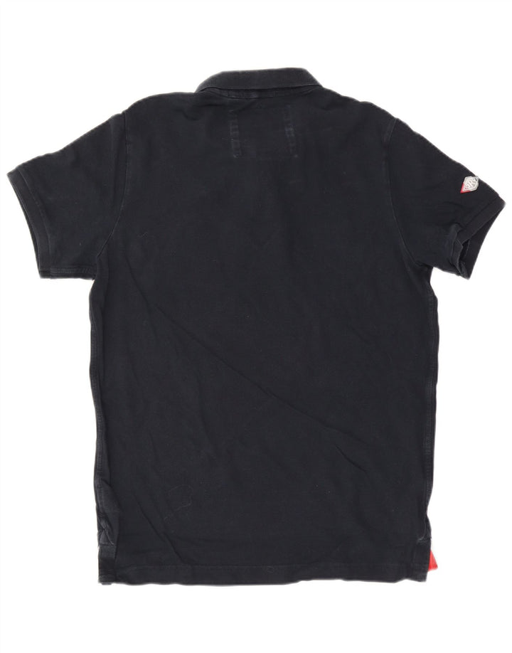 Ανδρικό μπλουζάκι πόλο Superdry 2XL Navy Blue Βαμβακερό