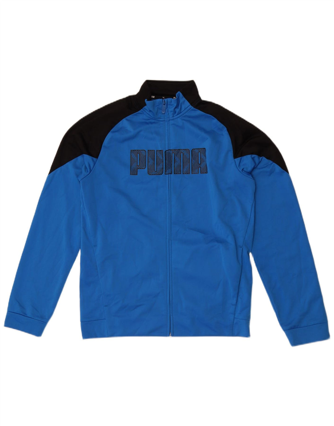 Puma Boys Graphic αθλητική φόρμα Top Jacket 15-16 Years Blue Colourblock
