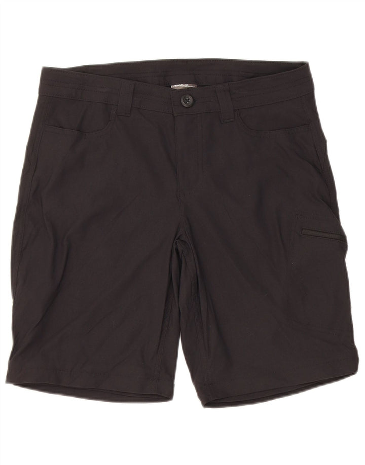 Γυναικείο σορτς πεζοπορίας Eddie Bauer US 8 Medium W30 μαύρο νάιλον