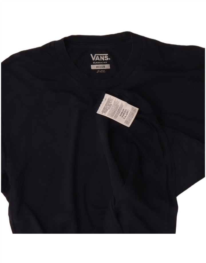 Ανδρικό T-Shirt VANS Κλασική Εφαρμογή Τοπ μεσαίου μπλε ναυτικού βαμβακερό
