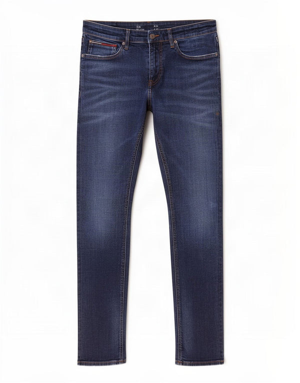 Tommy Hilfiger Ανδρικό Scanton Slim Jeans W32 L32 Μπλε βαμβακερό