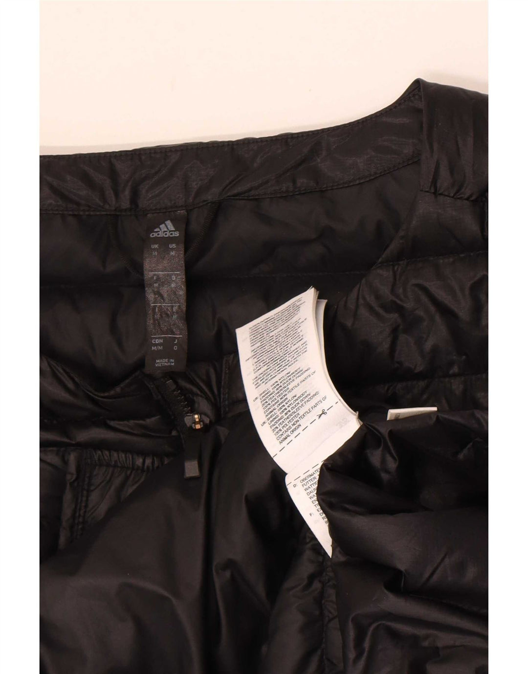 Ανδρικό μπουφάν Adidas UK 38 Medium Black Nylon