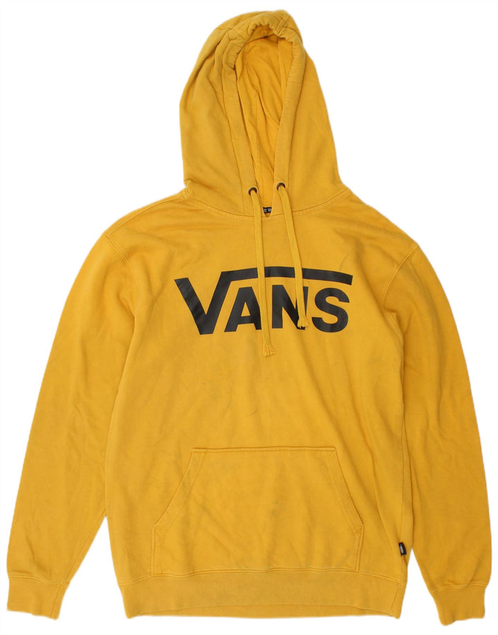 Ανδρικό Vans Graphic Hoodie Jumper από μεσαίο κίτρινο βαμβάκι