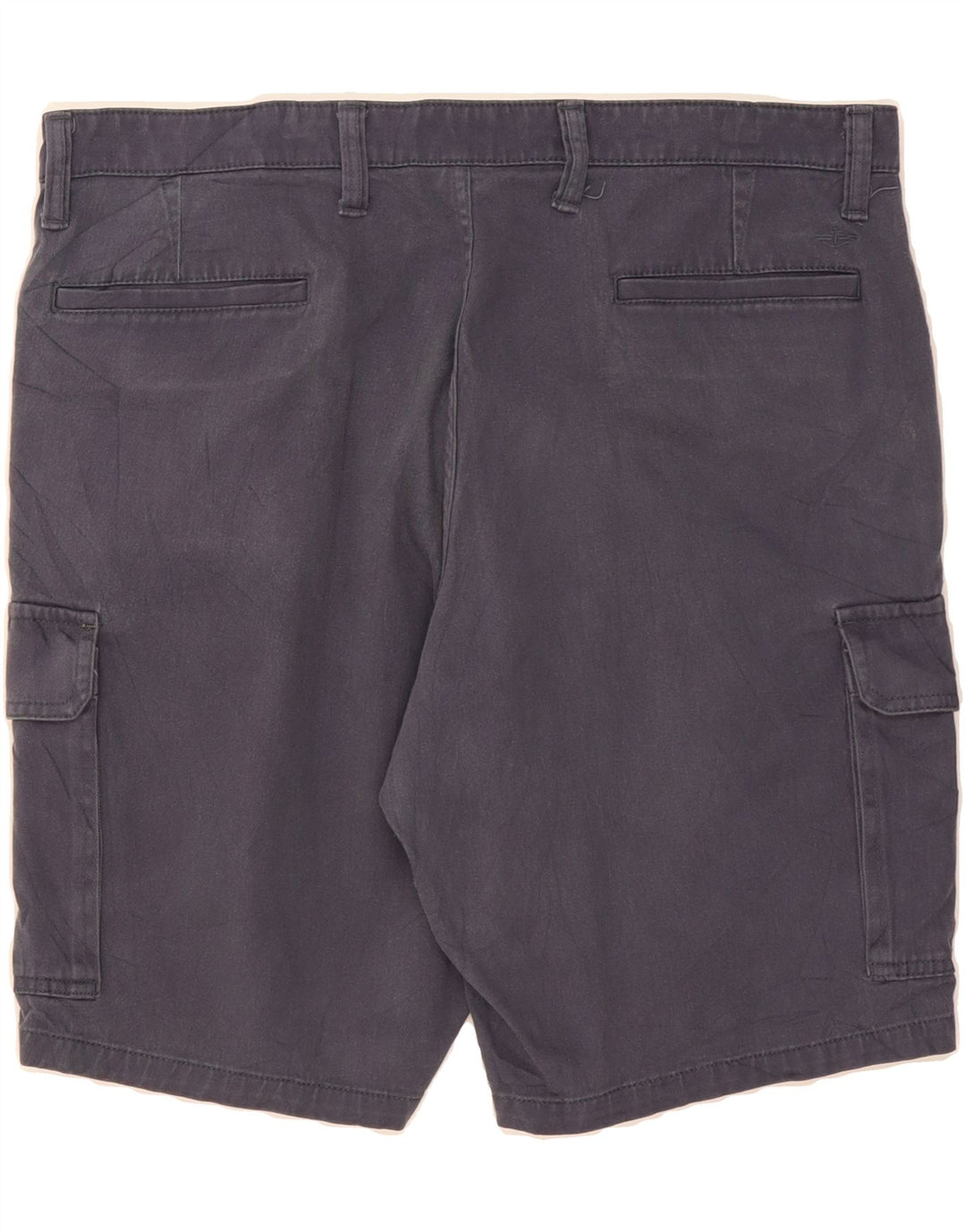 DOCKERS Mens Cargo Shorts W36 Large Navy Blue Cotton Vintage Dockers and Second-Hand Dockers from Messina Hembry 