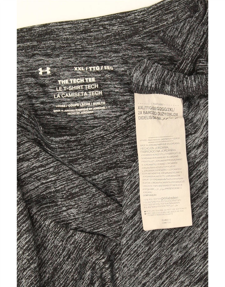 Under Armour Ανδρικό T-Shirt Top 2XL Grey Flecked Polyester