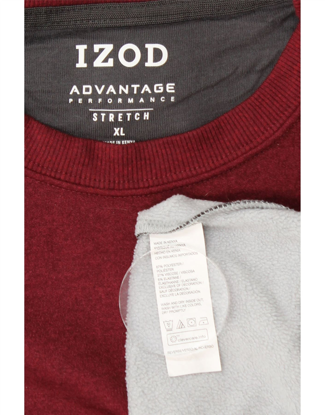 Ανδρικό φούτερ IZOD Jumper XL Grey Colourblock Polyester
