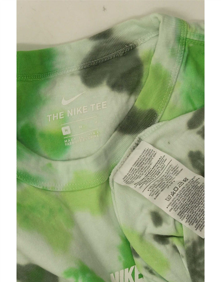 Ανδρικό T-Shirt Nike Top Βαμβακερό μεσαίο πράσινο γραβάτα