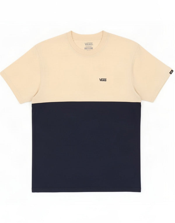 Vans Ανδρικό T-Shirt Classic Fit Top Medium White Colorblock Cotton