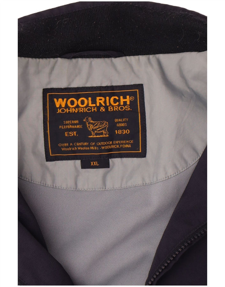 Woolrich Ανδρικό Bomber Jacket UK 44 2XL Navy Blue