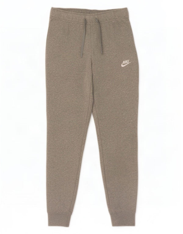Γυναικεία αθλητική φόρμα Nike Παντελόνι Joggers UK 8 Small Grey Cotton