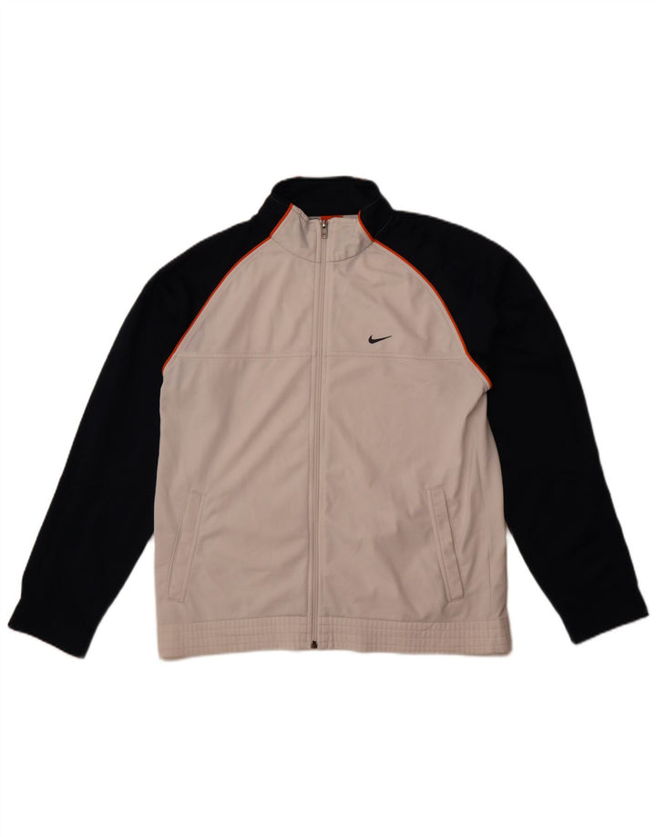 Ανδρική φόρμα Nike Top Jacket UK 38/40 Μεσαίο λευκό χρώμα πολυεστέρα