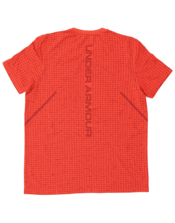 Under Armour Ανδρικό γραφικό T-Shirt Top μεγάλο κόκκινο νάιλον