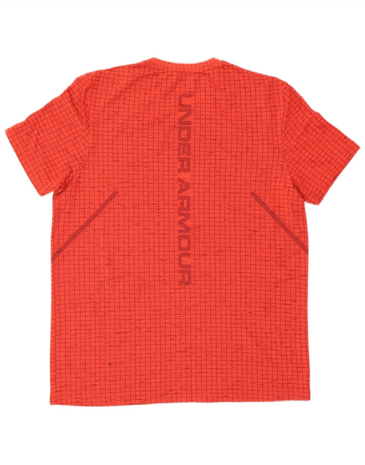 Under Armour Ανδρικό γραφικό T-Shirt Top μεγάλο κόκκινο νάιλον