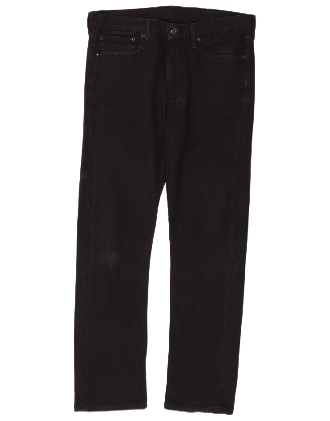 Levi's Mens 513 Slim Straight Jeans W34 L32 Μαύρο βαμβακερό