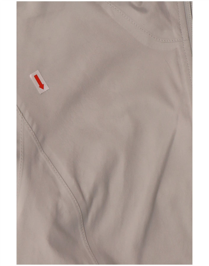 THE NORTH FACE Γυναικείο μπουφάν βροχής με κουκούλα UK 14 Large Grey Polyester