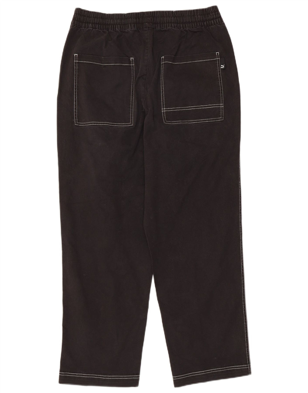 Ανδρικό ίσιο casual παντελόνι Puma μεγάλο W34 L27 μαύρο