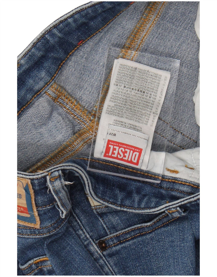 DIESEL Γυναικείο Skinny Jeans W27 L28 Μπλε Βαμβακερό