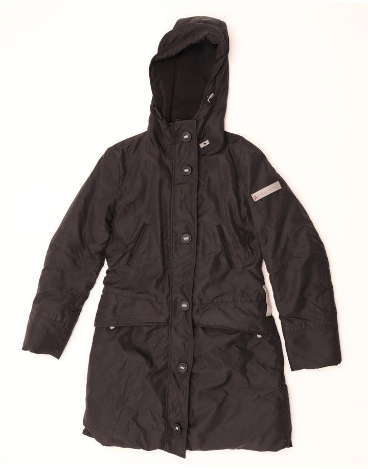 PEUTEREY Γυναικείο μπουφάν Parka με κουκούλα EU 40 Medium Black