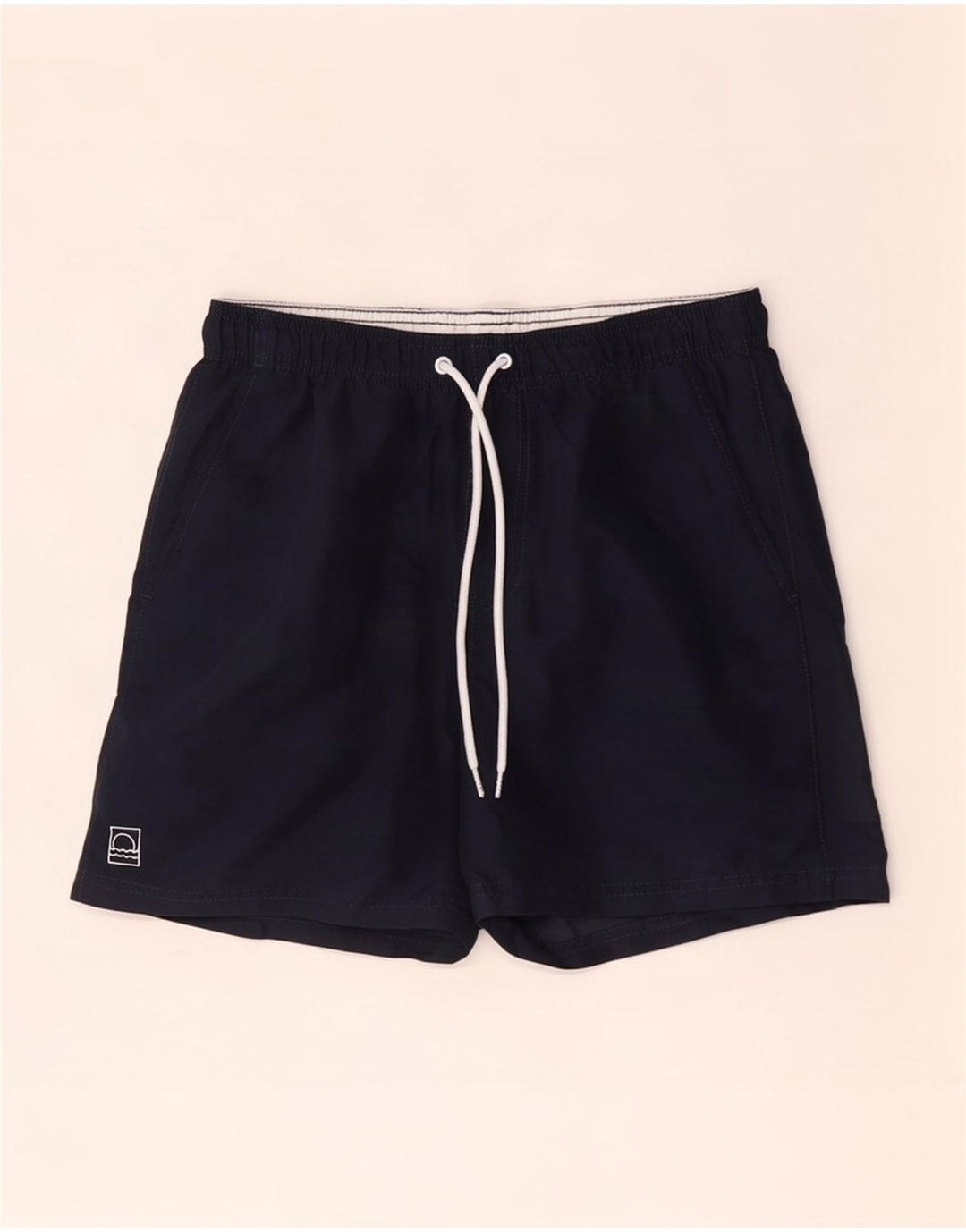 Ανδρικά σορτς κολύμβησης Marks & Spencer Small Navy Blue Polyester