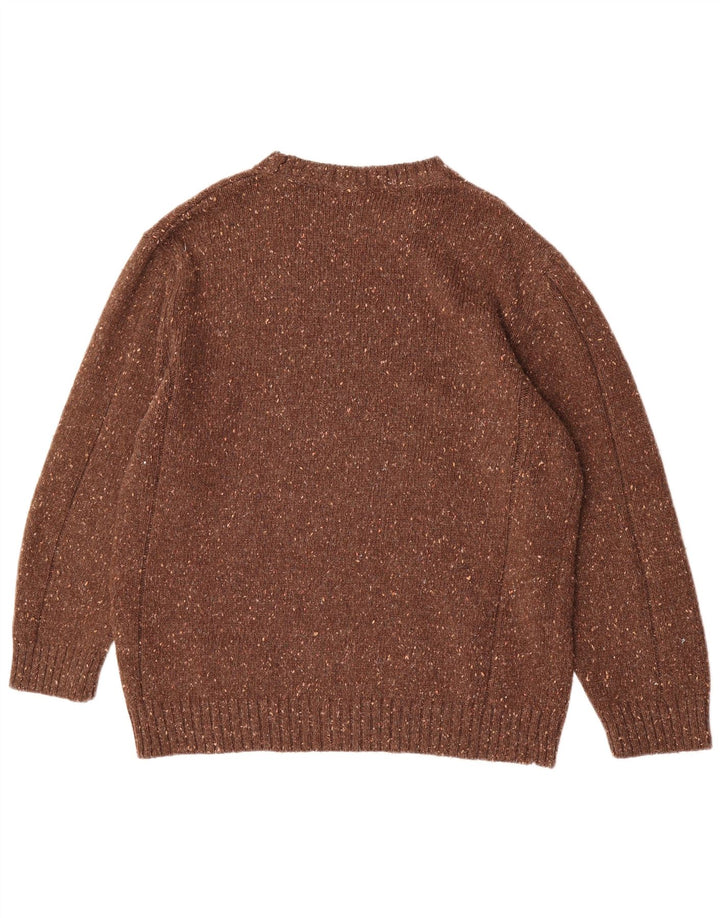 Ανδρικό πουλόβερ Camel Active Crew Neck Jumper XL Brown Flecked