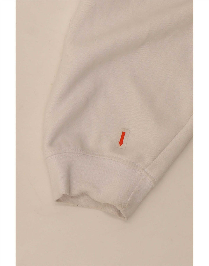 Ανδρικό γραφικό φούτερ Fila Jumper μεγάλο λευκό βαμβακερό