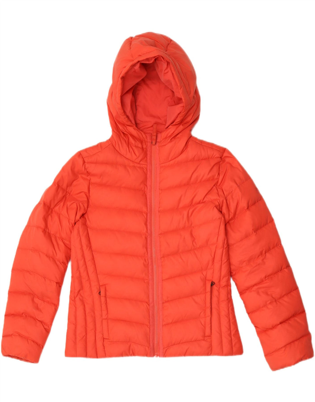 Timberland γυναικείο μπουφάν με κουκούλα UK 10 Small Red Nylon