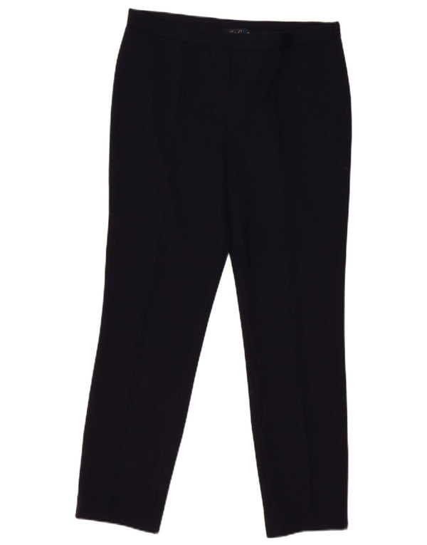 Luisa Spagnoli Γυναικείο Slim Casual Παντελόνι IT 44 Medium W32 L28 Navy Blue
