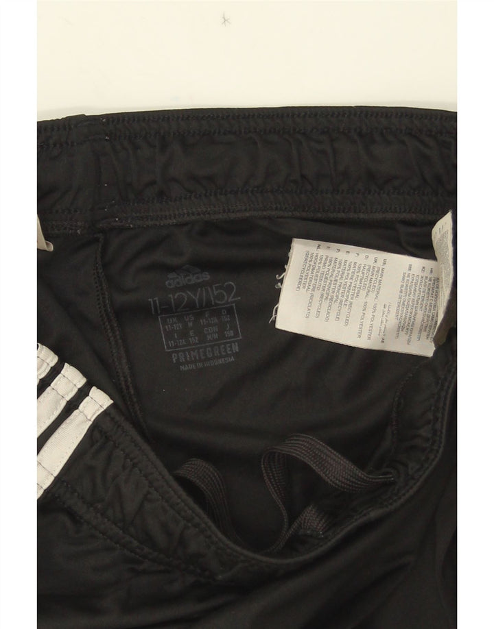 Adidas Boys Sport σορτς 11-12 ετών μαύρο πολυεστέρα