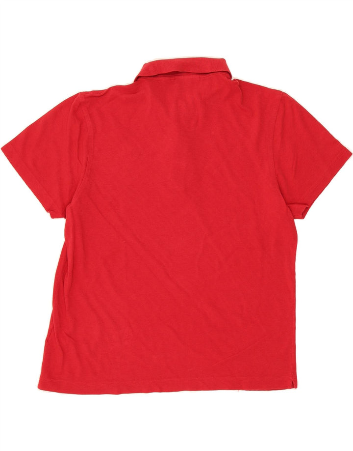 LACOSTE Mens Polo Shirt Size 5 Large Red Cotton Vintage Lacoste and Second-Hand Lacoste from Messina Hembry 