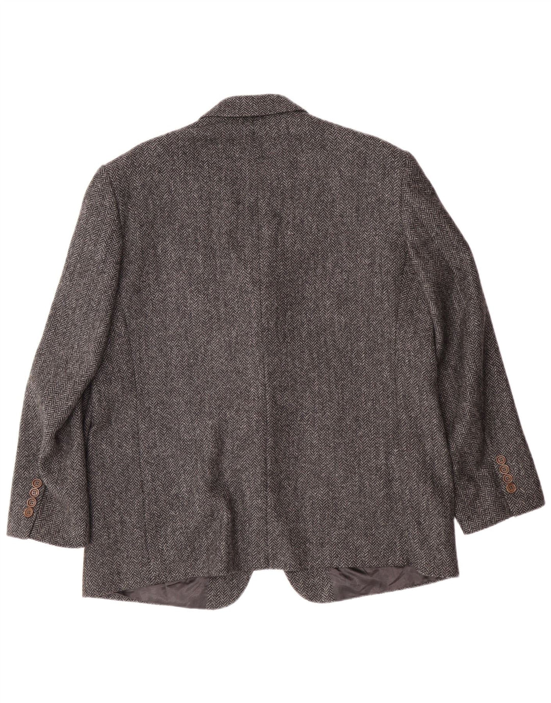 PRANDINA Ανδρικό σακάκι με 3 κουμπιά σακάκι IT 51 μεγάλο γκρι ψαροκόκαλο