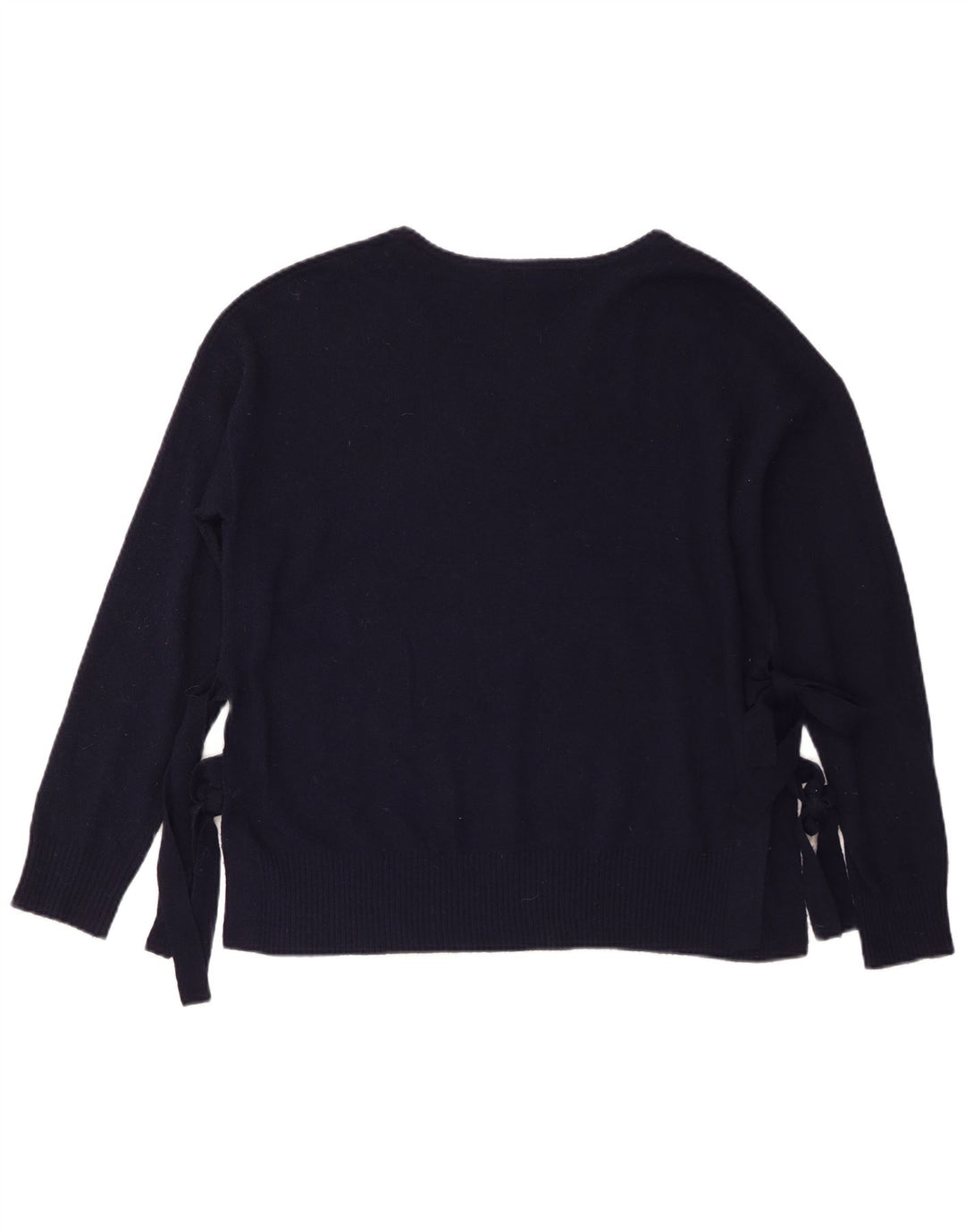 Esprit Γυναικείο πουλόβερ με λαιμόκαυμα UK 14 Medium Navy Blue