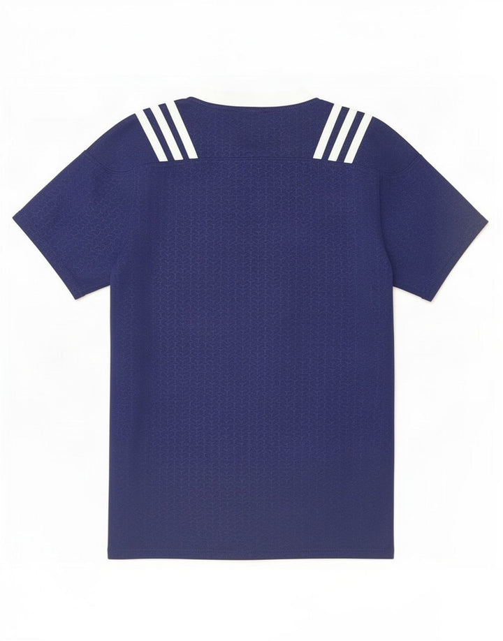Ανδρικό T-Shirt Adidas Top Medium Navy Blue Polyester