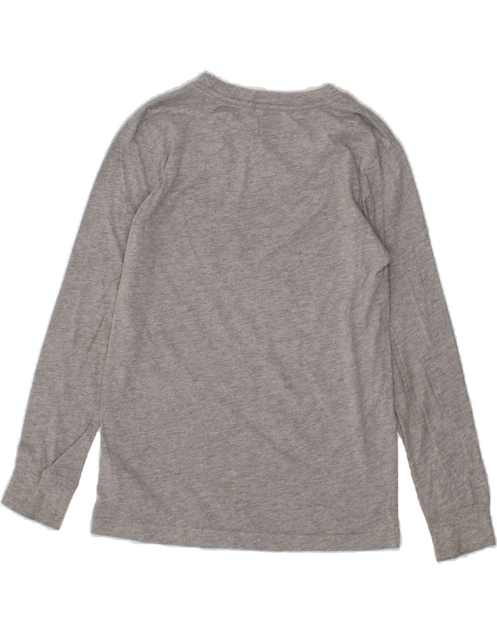LEVI'S Boys Graphic Top Long Sleeve 10-11 Years Medium  Grey Vintage Levi's and Second-Hand Levi's from Messina Hembry 